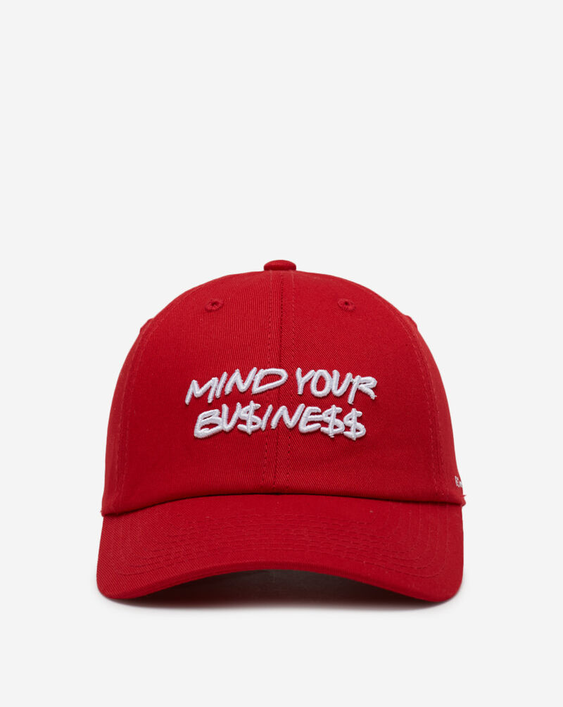 Shop Field Grade Mind Your Business Dad Hat 1002365 red SNIPES USA