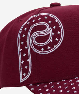 Philadelphia Phillies Pro Pinch Triple Logo Snapback Hat