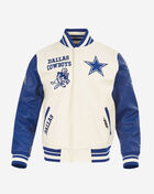 Dallas Cowboys Retro Classic Rib Wool Varsity Jacket