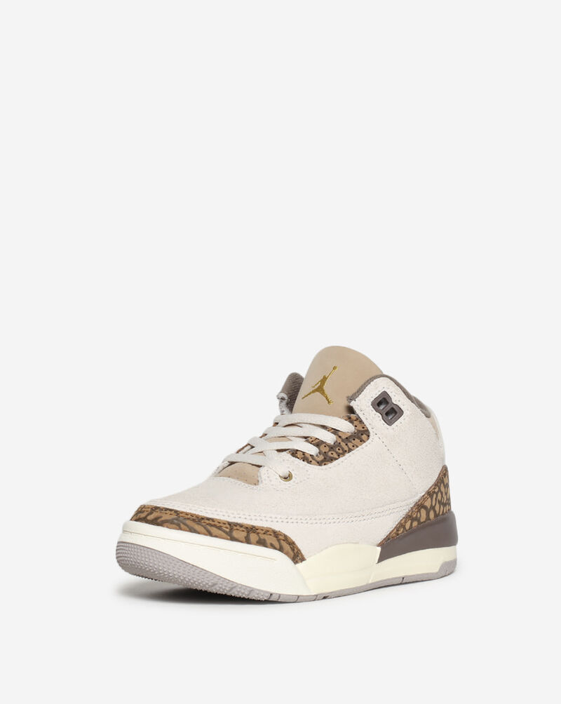 DM0966-102] Jordan PreSchool Jordan 3 Palomino Light Brown Sneakers *NEW