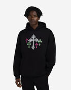 Decibel Multi Color Cross Hoodie DCB003-BLK Black 1