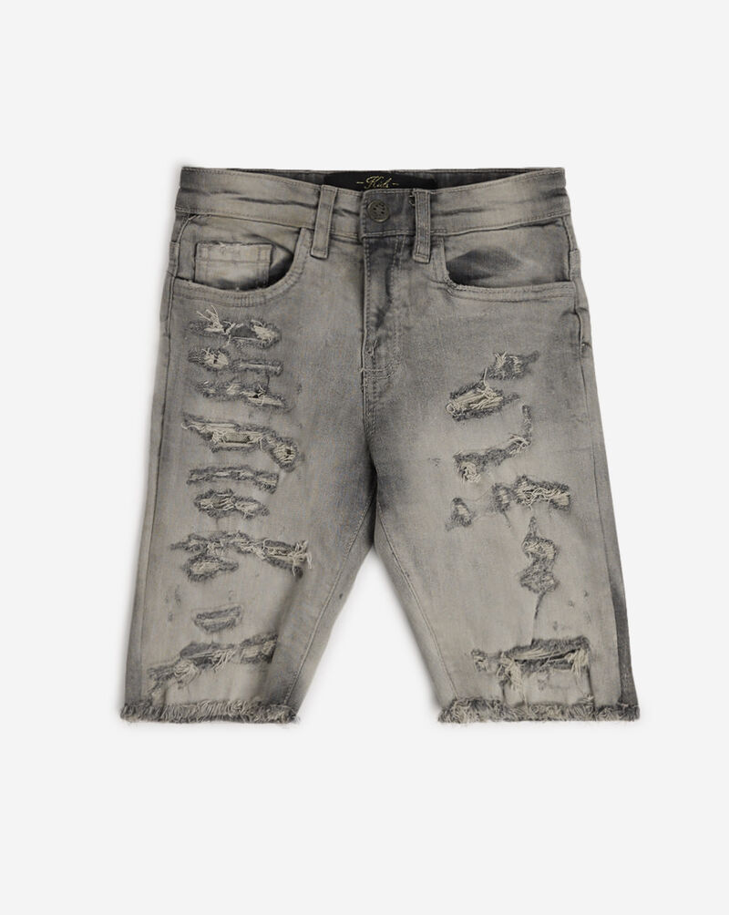 Jordan Craig Kids' Distressed Shorts (2-7) J331SK-ARCGRY Grey 1