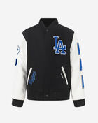 PRO STANDARD Big Boys' Los Angeles Dodgers Retro Classic Rib Wool Varsity Jacket LLDB7315137-BLW Black 1