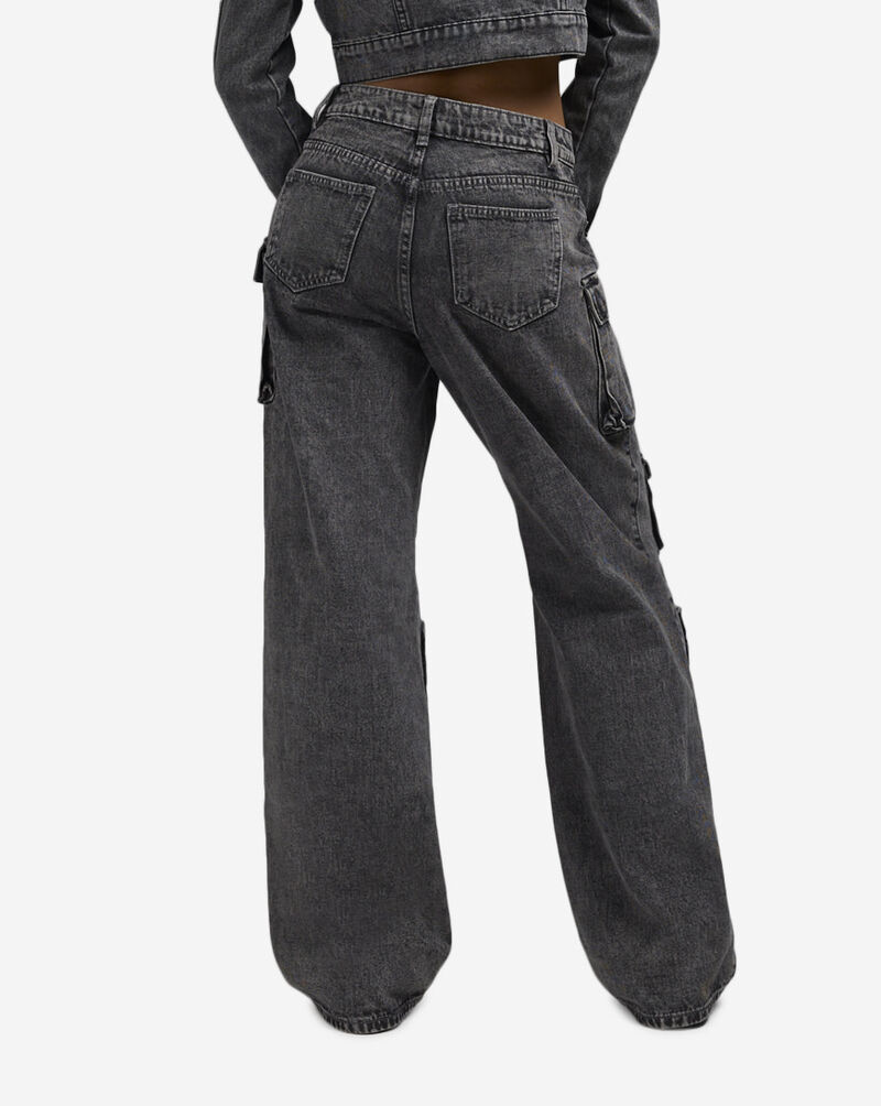 American Bazi Cargo Denim  RJH-30564 Grey 2