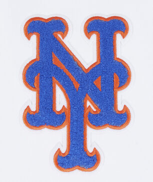 New York Mets Classic Chenille Double Knit Pull Over Hoodie 