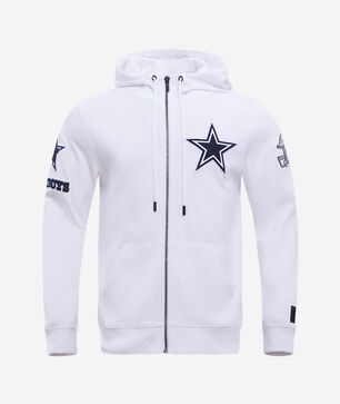 Dallas Cowboys Classic Chenille Double Knit Full-Zip Hoodie