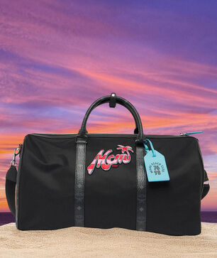 MCM X SNIPES Large Ottomar Weekender Bag