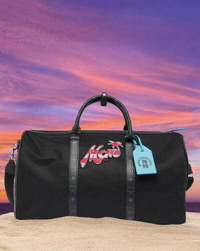 MCM X SNIPES Large Ottomar Weekender Bag