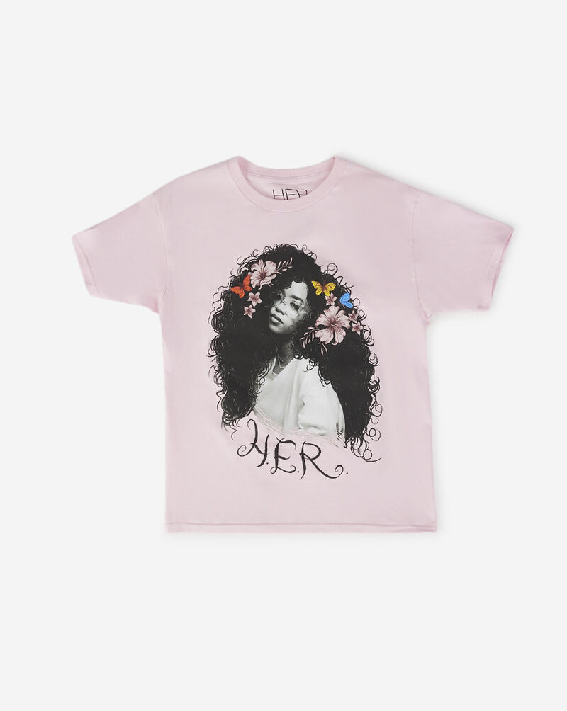 Graphic Tees Grade School H.E.R. Tee HER0064B1005 Pink 1