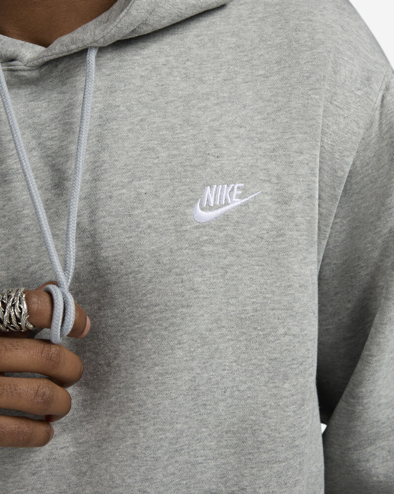 Nike NSW Club Fleece Pullover Hoodie FN3859-063 Grey 3