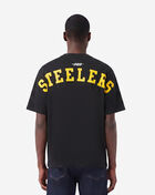 PRO STANDARD Pittsburgh Steelers Wingspam Drop Shoulder Tee FPS1410445-BLK Black 2