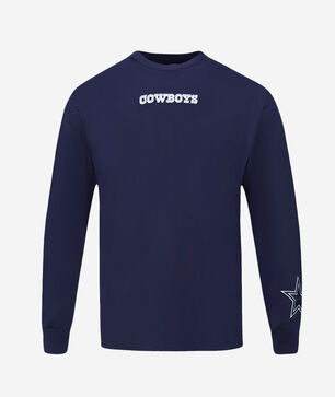Dallas Cowboys Wingspam Drop Shoulder  Long Sleeve Tee