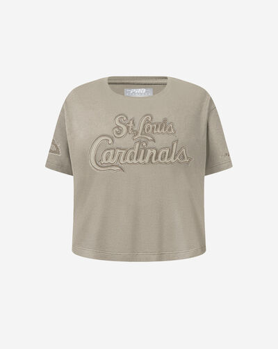 Big Girls' St. Louis Cardinals Retro Neutral Boxy Tee