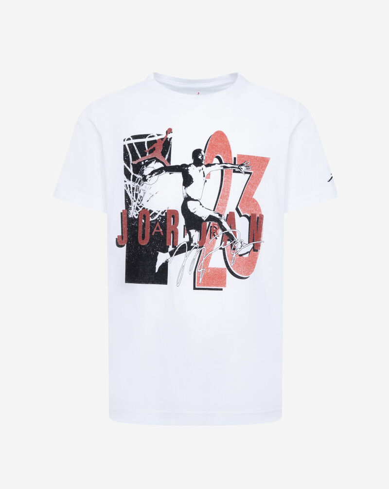 Jordan Grade School The Jersey Tee 95C978-001 White 1