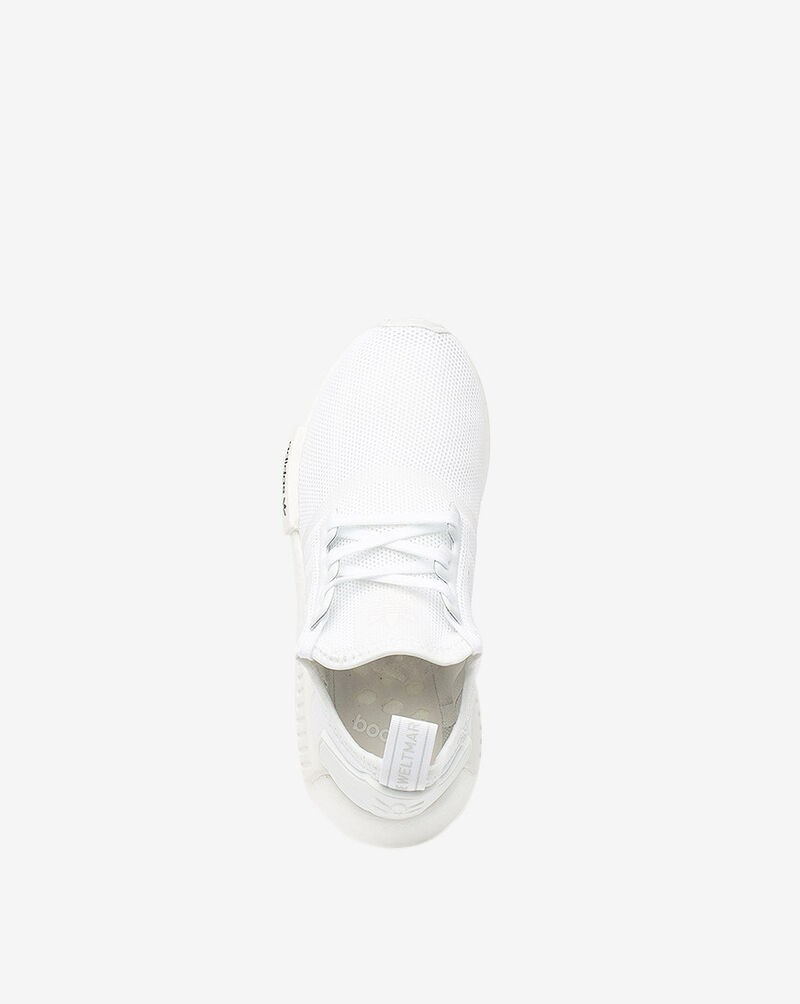 adidas gazelle silver green womens NMD R1 Grade School Running Shoe (White)