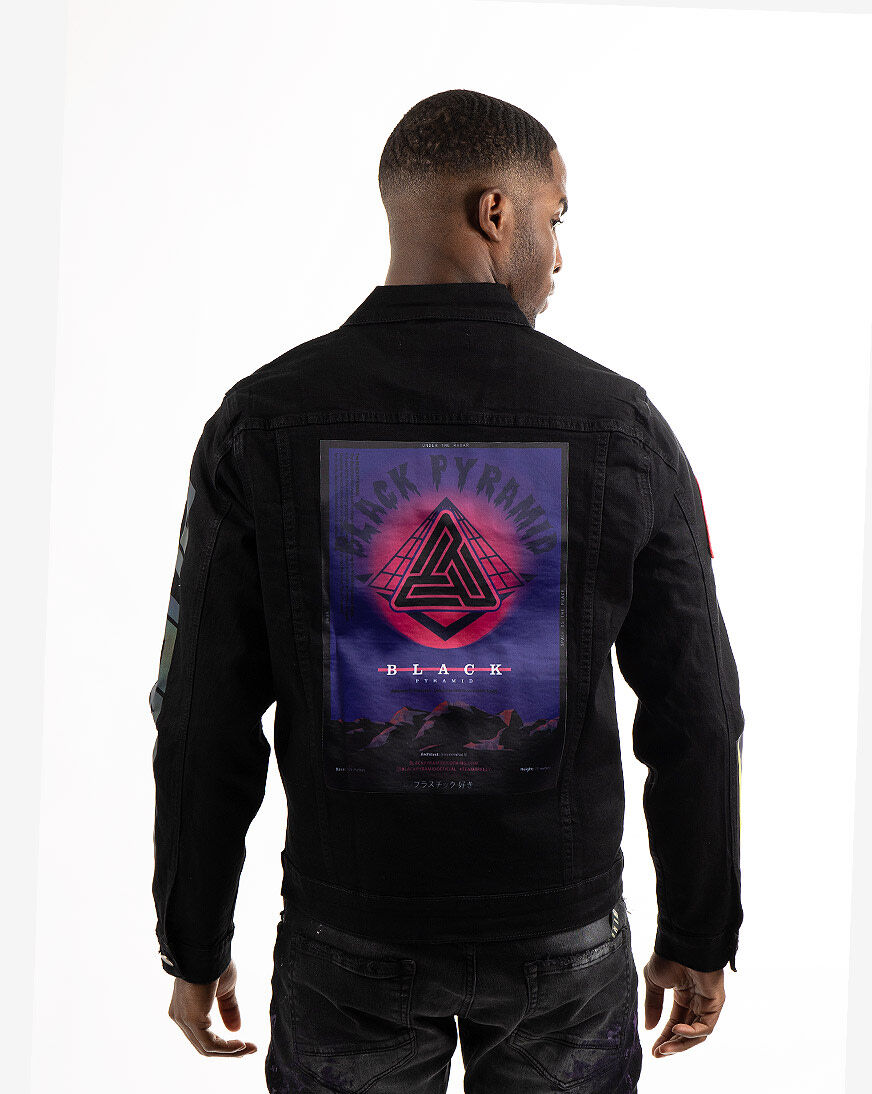 pyramid jean jacket