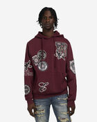 Smoke Rise Tapestry Club House Hoodie FO24764SNZ-WIN Red 1