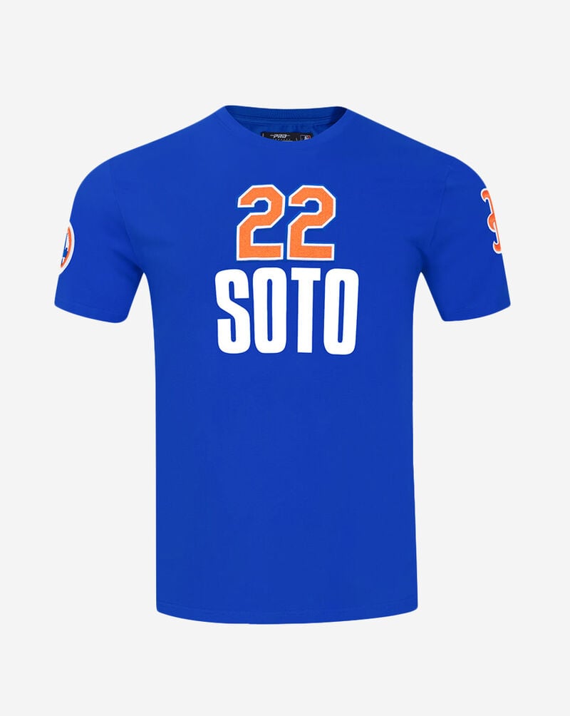 PRO STANDARD New York Mets Juan Soto #22 Classic Short Sleeve Tee LNM1315698-RYB Blue 1