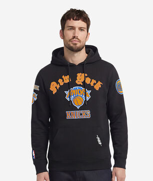 New York Knicks Old English Pullover Hoodie