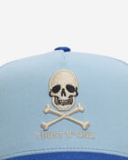 Field Grade Trust No One Twill Mesh Back Trucker Hat 1005218 Blue 2