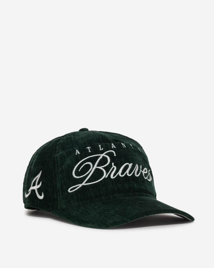 Shop New Era 19Twenty Atlanta Braves Velvet Snapback Hat 60769977