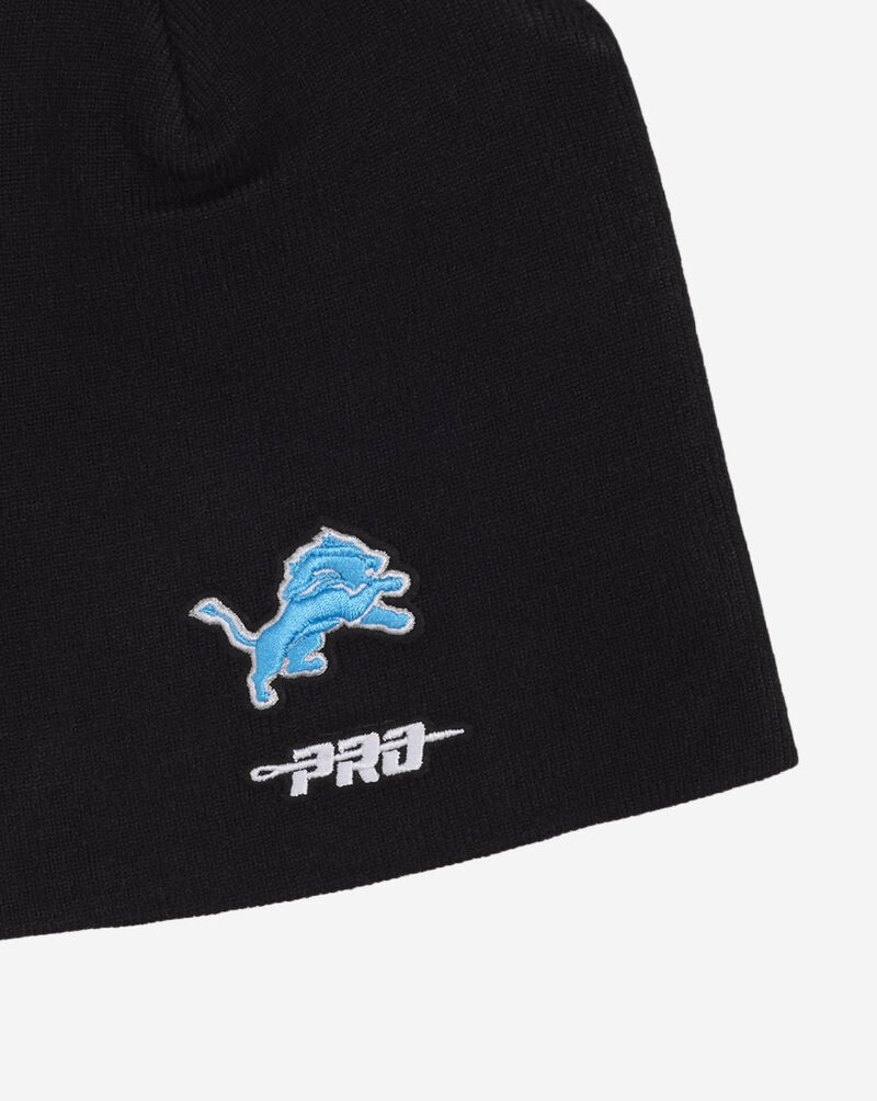 PRO STANDARD Detroit Lions Iron Mascot Knit  FDL7412278-BLK Black 2