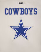 Dallas Cowboys Retro Classic Rib Wool Varsity Jacket