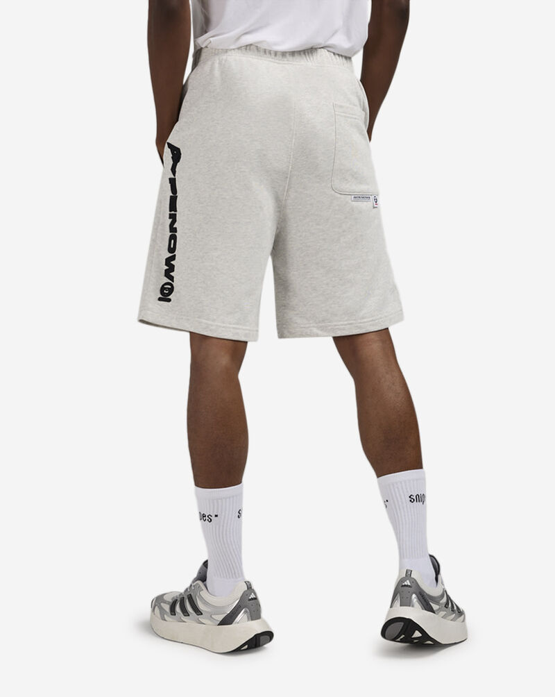 AAPE Basic Fleece Terry Short AAPSPMB676X-AOWH2 Grey 2