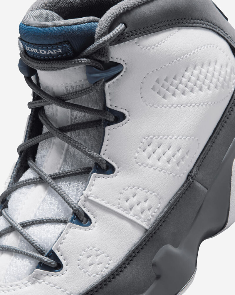 Jordan Little Kids' Air Jordan 9 Retro 401811-100 White 7