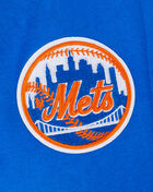 Big Girls' New York Mets Retro Classic Rib Fleece Crewneck