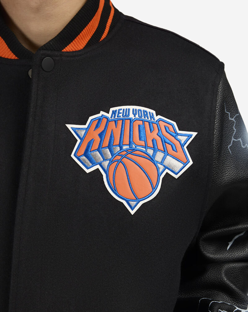PRO STANDARD New York Knicks Lightning Jacket BNK6517045-BOR Black 4