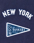 Big Boys' New York Yankees Retro Classic Rib Wool Varsity Jacket