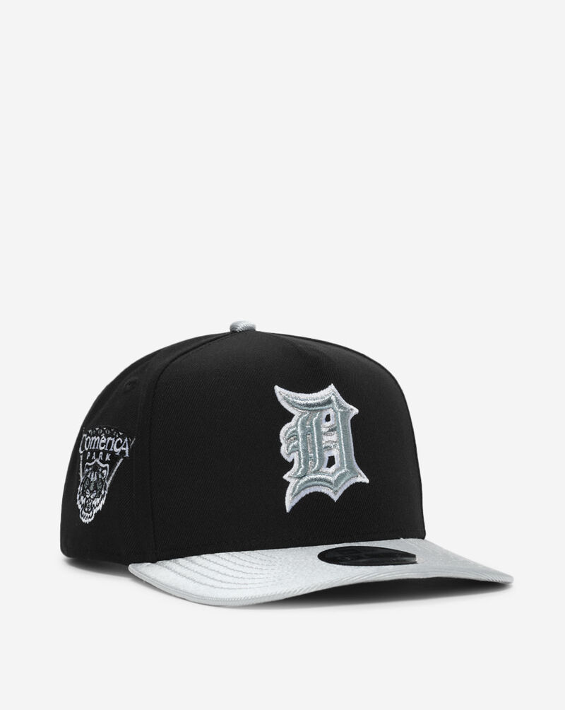 New Era 9Fifty Detroit Tigers A-Frame Snapback Hat 70919522 Black 1