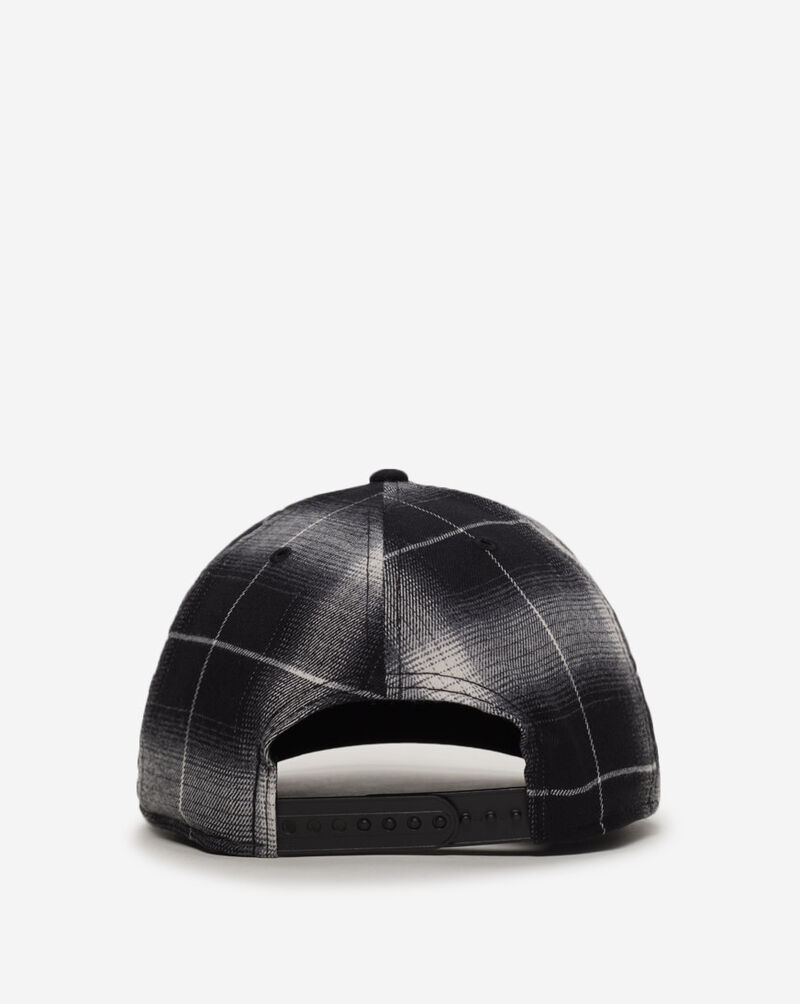 New Era 9Fifty New York Yankees A-Frame Plaid Snapback Hat 60833847 Black 3