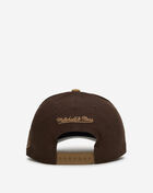 Mitchell  Ness Philadelphia Phillies Pro Pinch Lux Chain Snapback Hat HP18073-PPHBRTN Brown 3