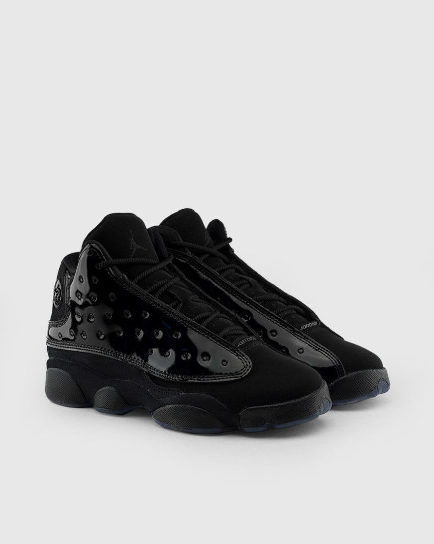 black and yellow jordans grade school