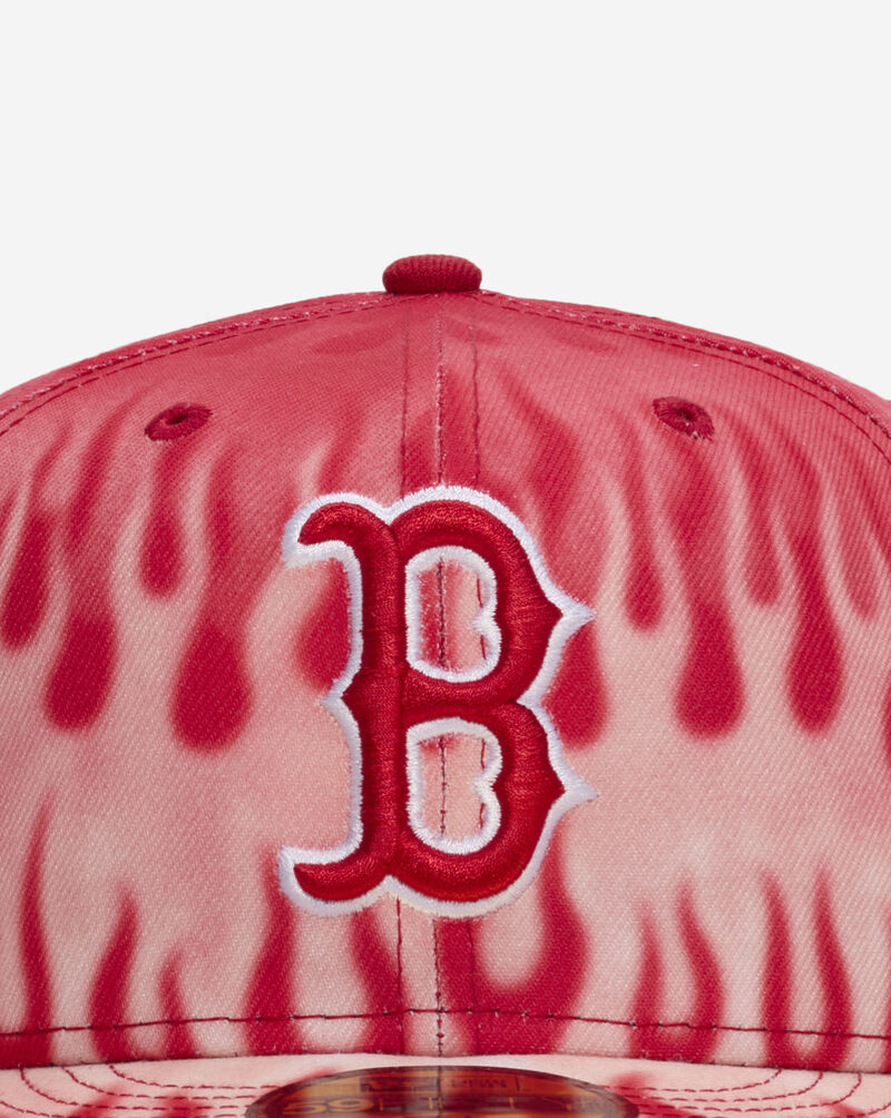 New Era 59Fifty Boston Red Sox Flames Fitted Hat 60949333 Red 2