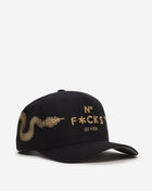 Field Grade No F's Given Serpent Twill Trucker  1005728 Black 1