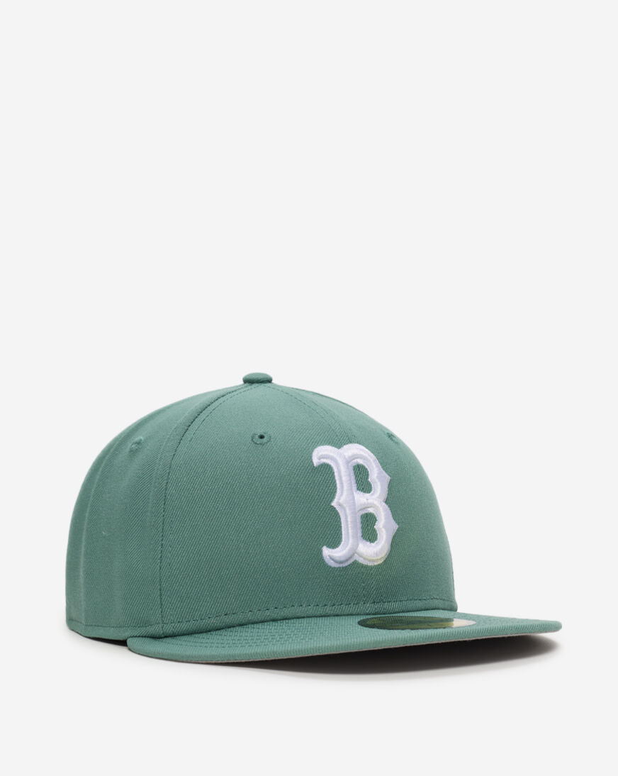 【海外限定】NEW ERA 59FIFTY Boston Red Sox Beige/Green Fade Men's Boston Red Sox New Era Light Beige/Olive 2025 Armed