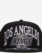 New Era 59Fifty Los Angeles Kings Oversized Script Fitted Hat 60693649 Black 2