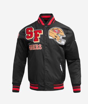 San Francisco 49Ers Mash Up Rib Satin Jacket