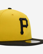 New Era 9Fifty Pittsburgh Pirates Evergreen Snapback Hat 60567856 Yellow 2
