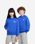 Nike Big Kids' NSW Club Fleece Hoodie FD3000-480 Blue 1