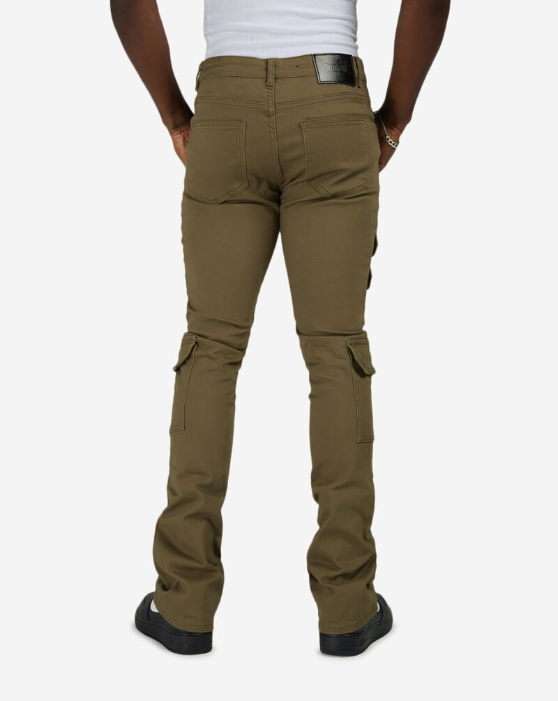 WAIMEA Twill Multi Pocket Cargo Pant SNM8847T-OLV Green 2