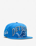 New Era 59Fifty Detroit Lions Oversized Script Fitted Hat 60693622 Blue 1