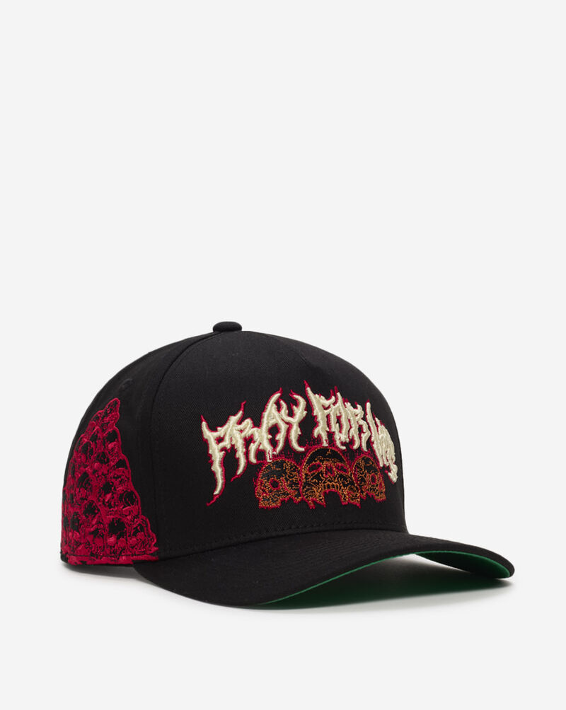 Field Grade Pray For Me Twill Trucker Hat 1005260 Black 1