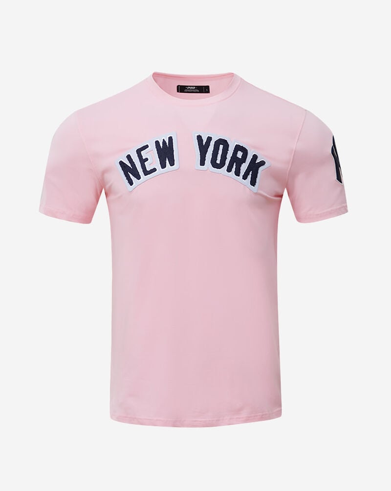 PRO STANDARD New York Yankees Classic Chenille Tee LNY131148-PNK Pink 1