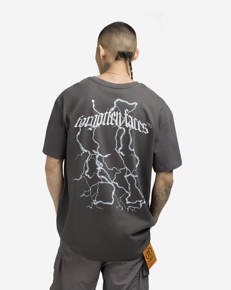 Forgotten Faces electric pit bull tee FOFUS117-03516 Grey 2