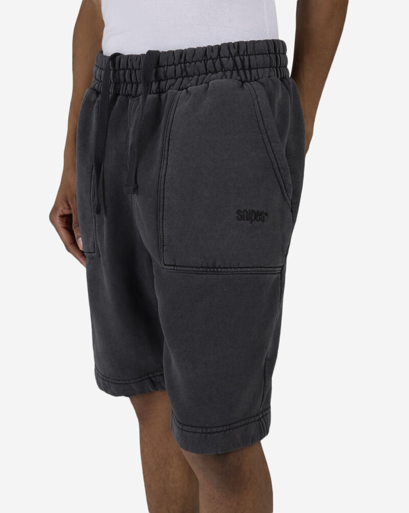 SNIPES GD Fleece Shorts SS26-MA006-001 Black 3