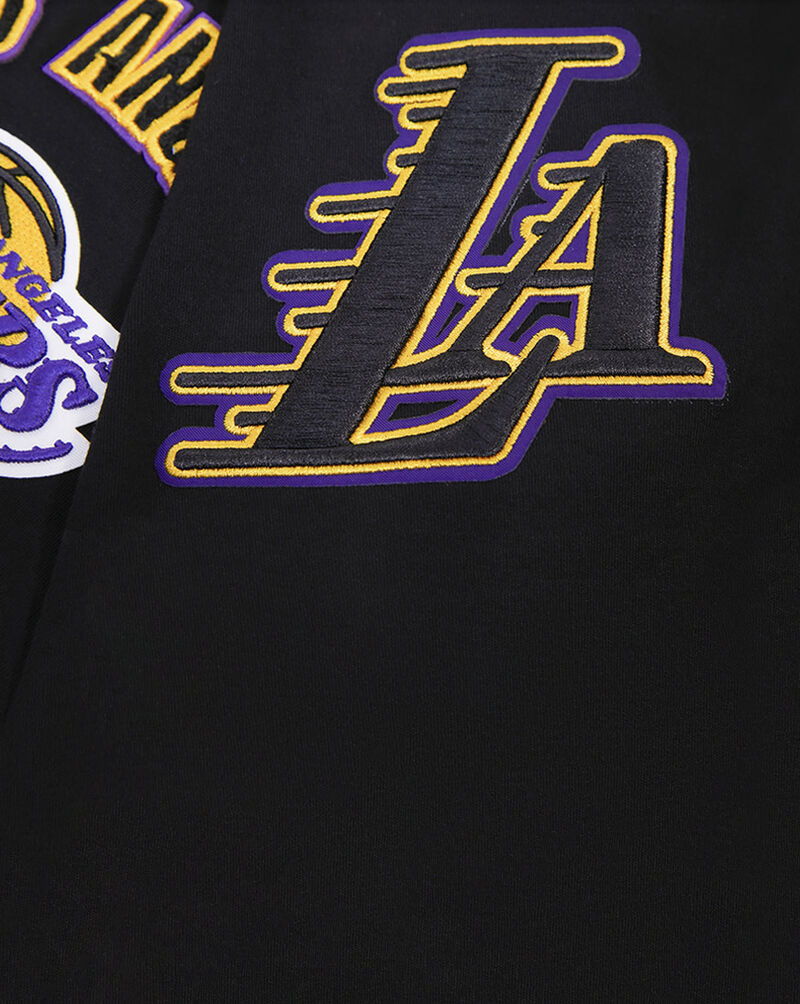 PRO STANDARD Los Angeles Lakers Retro Classic Double Knit Tee BLL156002-BKY Black 2